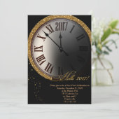 Uitnodiging nieuwjaarsdag, nieuwjaarsdag (Staand voorkant)