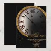 Uitnodiging nieuwjaarsdag, nieuwjaarsdag (Voorkant / Achterkant)