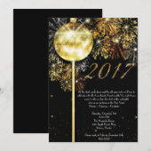 Uitnodiging nieuwjaarsdag, nieuwjaarsdag (Voorkant / Achterkant)