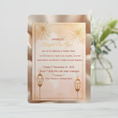 Uitnodiging Nieuwjaarsfeest – “Kom bij ons het nie (Staand voorkant)