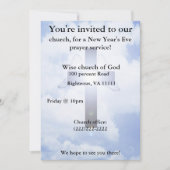 Uitnodiging nieuwjaarsgebed (Voorkant)