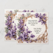 Uitnodiging nieuwjaarspartij (Voorkant / Achterkant)