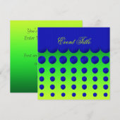 Uitnodiging nieuwjaarspartij (Voorkant / Achterkant)