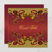 Uitnodiging nieuwjaarspartij (Voorkant / Achterkant)