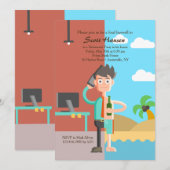 Uitnodiging nu tot pensioen (Voorkant / Achterkant)