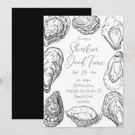 Uitnodiging Oester Openmaken Feestje