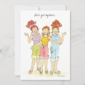 Uitnodiging om Bar-B-Q samen te voegen (Voorkant)