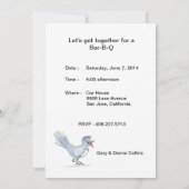 Uitnodiging om Bar-B-Q samen te voegen (Achterkant)