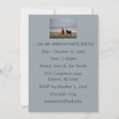 Uitnodiging om beach Horse uit te zenden (Achterkant)