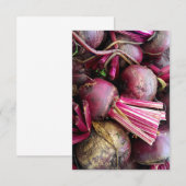 Uitnodiging om bieten (Voorkant / Achterkant)