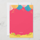 Uitnodiging om Born To Be Fabulous te zijn (Achterkant)