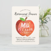 Uitnodiging om de Apple Retirement Mint (Staand voorkant)