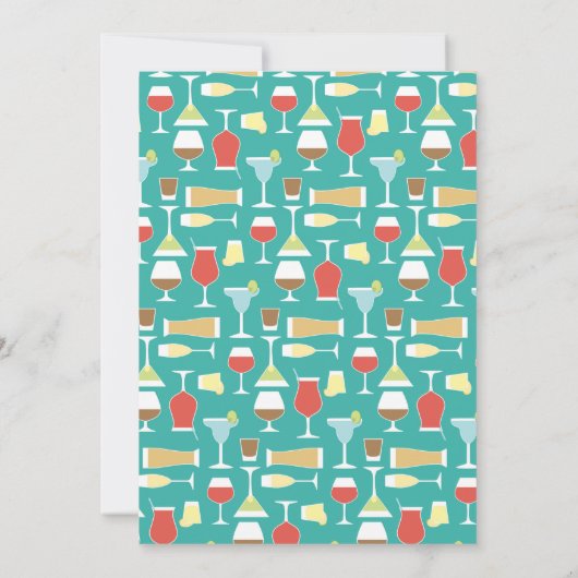 Uitnodiging om de bar te stocken (Achterkant)