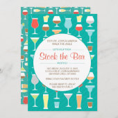 Uitnodiging om de bar te stockeren (Voorkant / Achterkant)