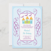 Uitnodiging om de verjaardag van het kasteel van R (Voorkant)