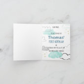  uitnodiging om dinosaur te Birthday (Binnen)