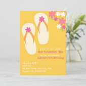 Uitnodiging om draaien omdraaien (Staand voorkant)