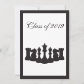 Uitnodiging om een Chess Graduation Party (Voorkant)