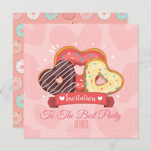 Uitnodiging om een evenement te bespreken (Voorkant / Achterkant)