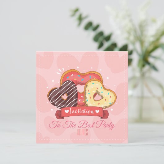 Uitnodiging om een evenement te bespreken (Staand voorkant)