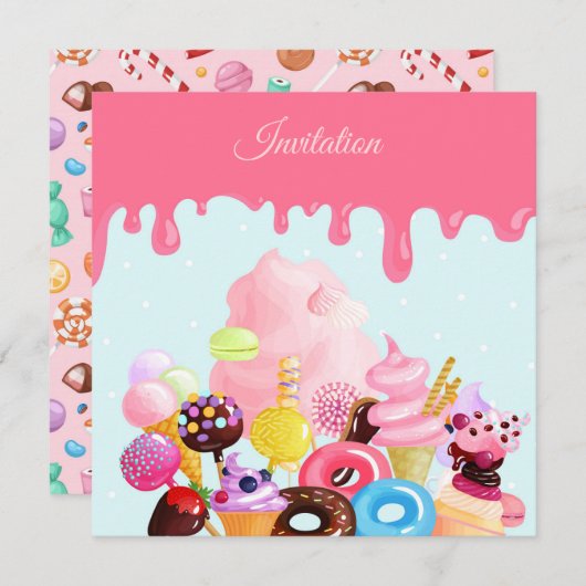 Uitnodiging om een evenement te bespreken (Voorkant / Achterkant)