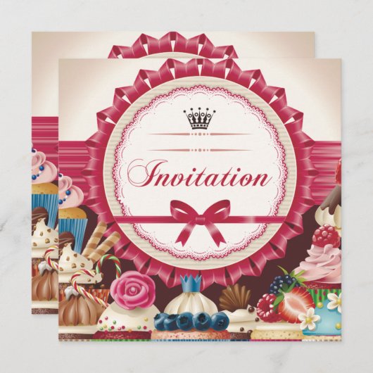 Uitnodiging om een evenement te bespreken (Voorkant / Achterkant)