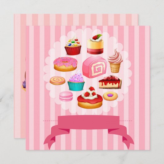 Uitnodiging om een evenement te bespreken (Voorkant / Achterkant)