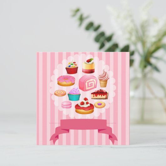 Uitnodiging om een evenement te bespreken (Staand voorkant)