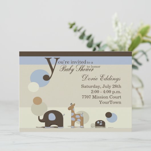 Uitnodiging om een proefdier uit te zenden (Staand voorkant)