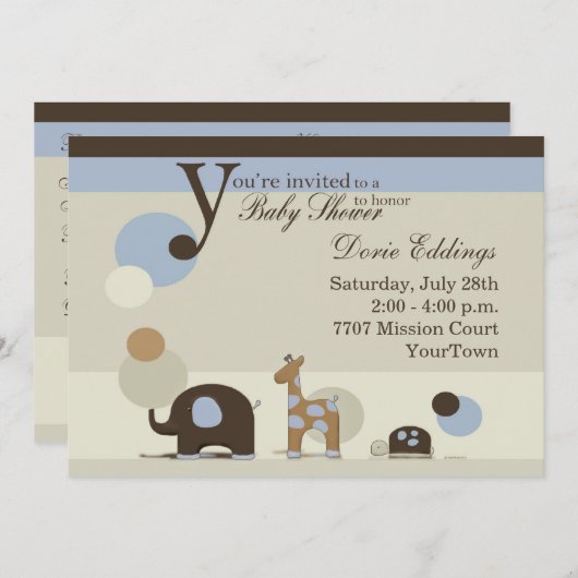 Uitnodiging om een proefdier uit te zenden (Voorkant / Achterkant)