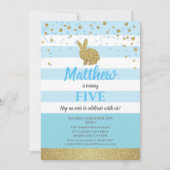 Uitnodiging om elke leeftijd blauw te worden (Voorkant)