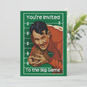 Uitnodiging om football te spelen (Staand voorkant)