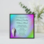 Uitnodiging om groene groene homo's te organiseren (Staand voorkant)