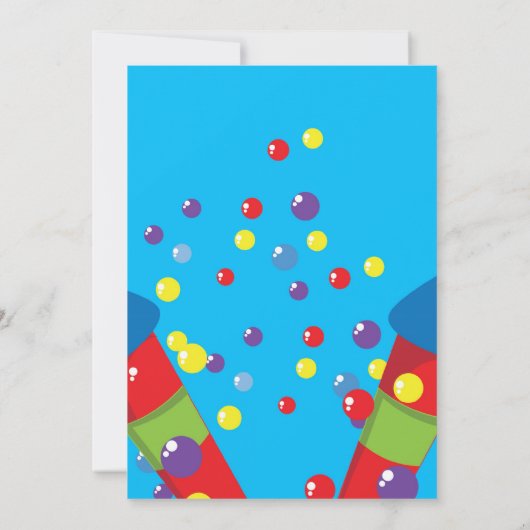 Uitnodiging om het kasteel te vieren (Achterkant)