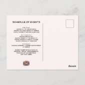 Uitnodiging om je koffers te pakken, vrijgezellenf (Achterkant)