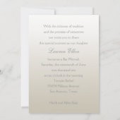 Uitnodiging om Mitzvah Crystal Snowflake (Achterkant)