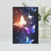 Uitnodiging om nachtvlinders te bellen (Staand voorkant)