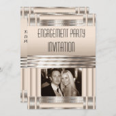 Uitnodiging om partij te worden bij Cream Art Deco (Voorkant / Achterkant)