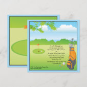 Uitnodiging om te golfen (Voorkant / Achterkant)