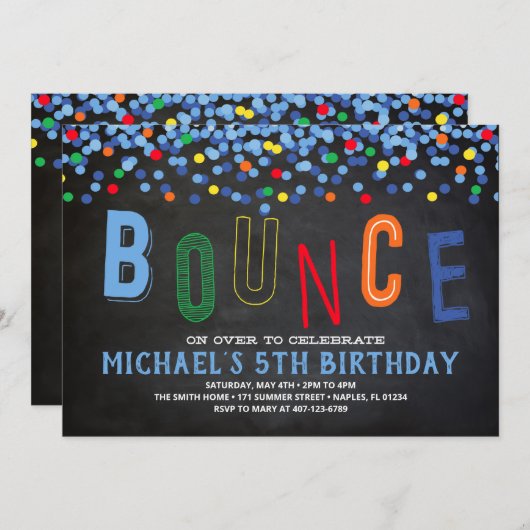 Uitnodiging om te protesteren, Partij voor het Stu (Voorkant / Achterkant)