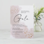 Uitnodiging om te schilderen Canvas Gala (Staand voorkant)