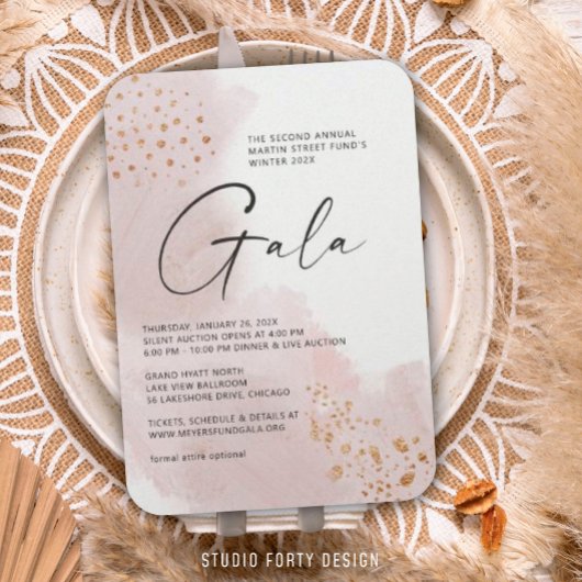 Uitnodiging om te schilderen Canvas Gala