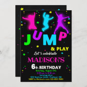 Uitnodiging om te springen (Voorkant / Achterkant)