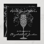 Uitnodiging om uw glas te heffen (Voorkant / Achterkant)