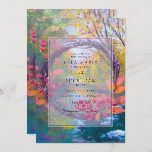 Uitnodiging om verliefd te worden (Voorkant / Achterkant)