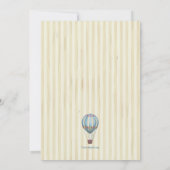 Uitnodiging omhoog, omhoog en weg (Achterkant)