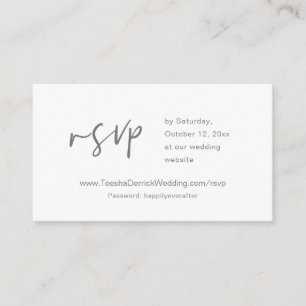 Uitnodiging online RSVP, bruiloft Website kaart