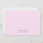 Uitnodiging op 3e verjaardag van prinses (Achterkant)