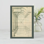 Uitnodiging op architectuurkernen (Staand voorkant)