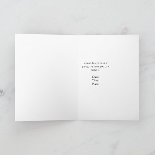 Uitnodiging op Bastille Day (Binnen)